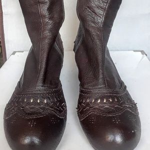EUC Chie Mihara leather boots, size 37.5